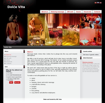 Dolče Vita, masāžas salons, SIA